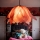ByRydens - Candeeiro suspenso LOU LOU 1xE27/5W/230V rosa diâmetro 80 cm