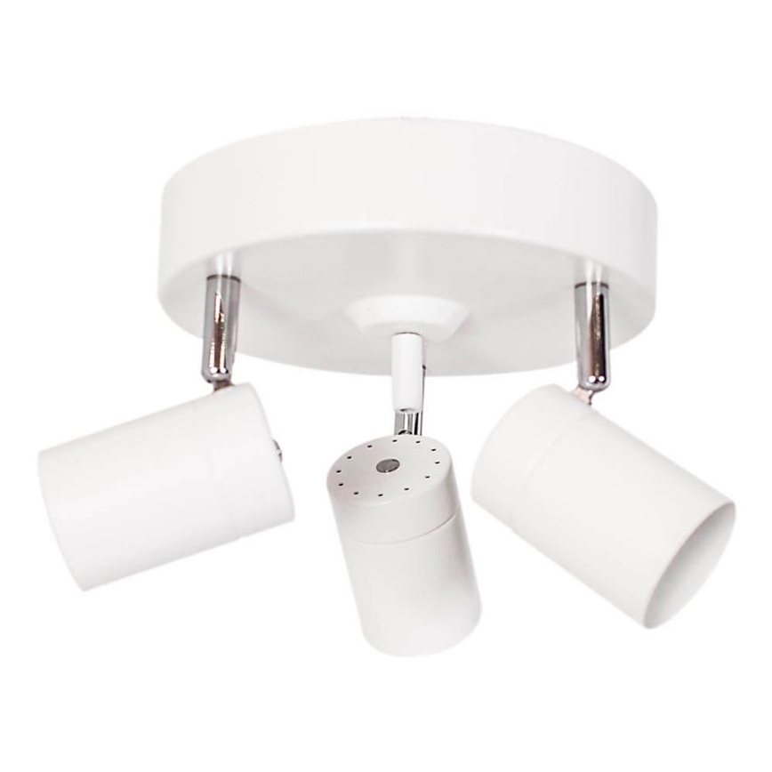 ByRydens - Foco CORRECT 3xGU10/7W/230V branco diâmetro 20 cm