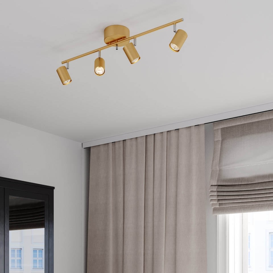 ByRydens - Foco CORRECT 4xGU10/7W/230V dourado