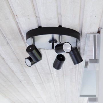 ByRydens - Foco CORRECT 5xGU10/7W/230V branco diâmetro 30 cm