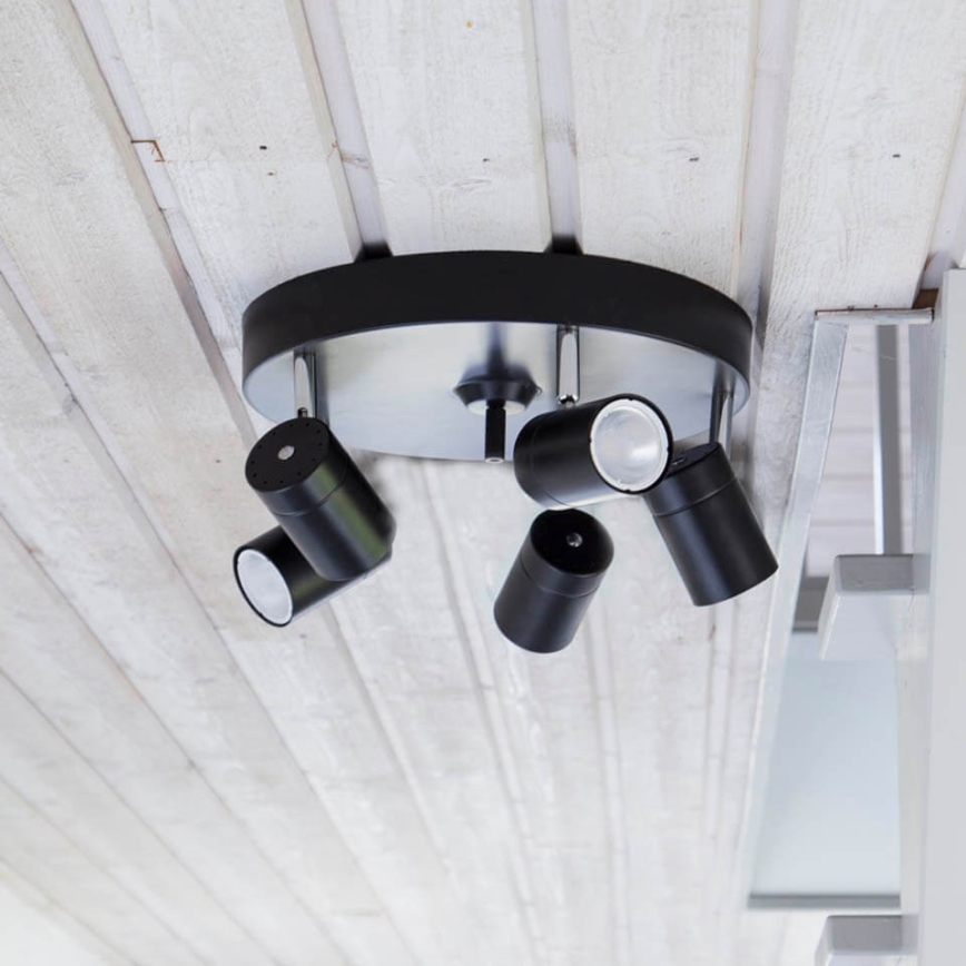 ByRydens - Foco CORRECT 5xGU10/7W/230V branco diâmetro 30 cm