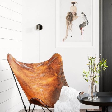 ByRydens - Foco de parede com regulação CORRECT 1xGU10/7W/230V preto