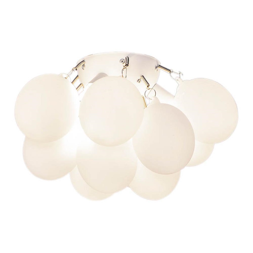 ByRydens - Iluminação de teto GRANDE 3xG9/4W/230V branco diâmetro 30 cm