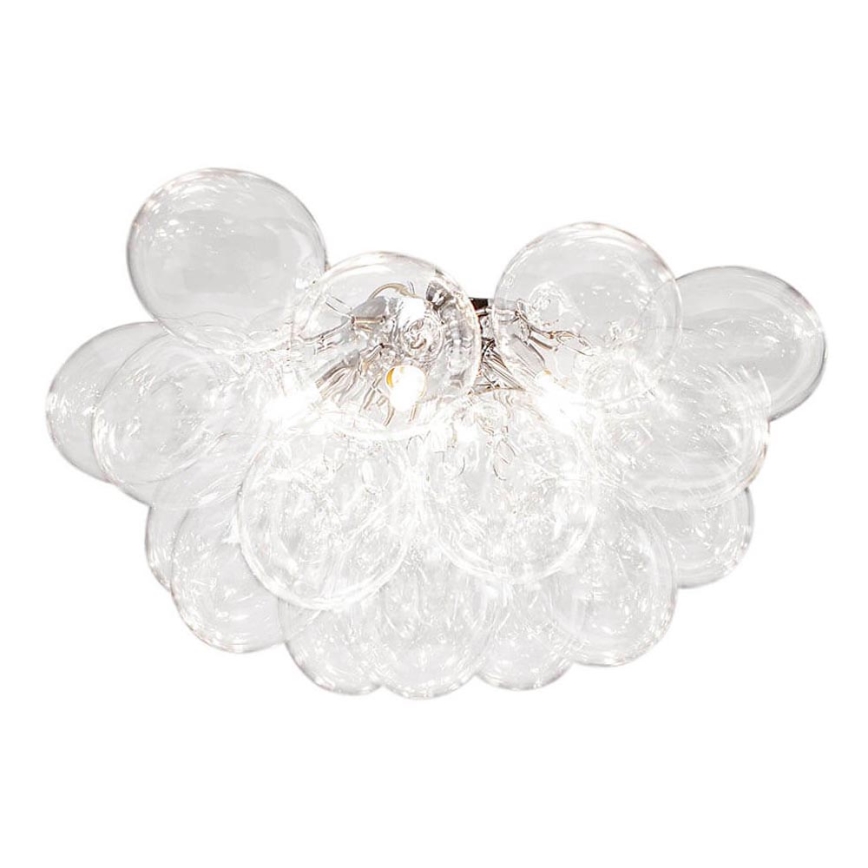 ByRydens - Iluminação de teto GROSS 6xG9/5W/230V transparente diâmetro 50 cm