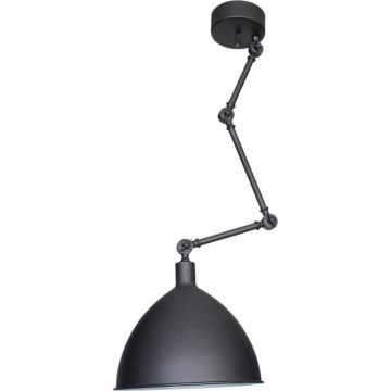 ByRydens - Lustre com haste BAZAR 1xE27/5W/230V preto