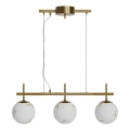 ByRydens - Lustre pendente em cabo BELLAGIO 3xE27/8W/230V