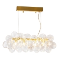 ByRydens - Lustre suspenso por cabo GROSS BAR 8xG9/4W/230V transparente