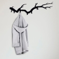 Cabide de parede 87x22 cm, com design em forma de ramo