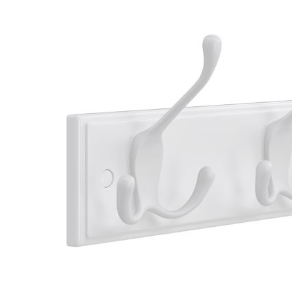 Cabide de parede KATE 40 x 11 x 7 cm branco