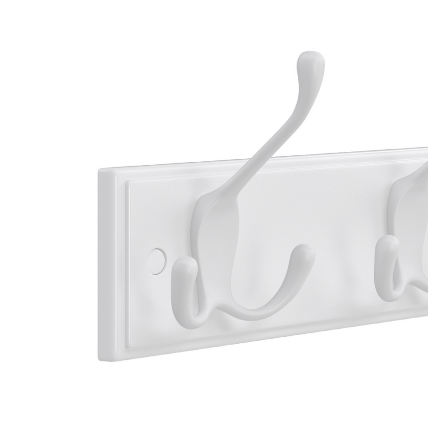 Cabide de parede KATE 40 x 11 x 7 cm branco