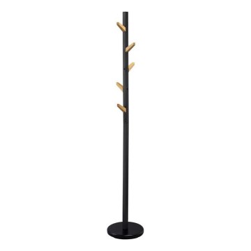 Cabideiro de chão 177x28 cm DOMUS preto/bege