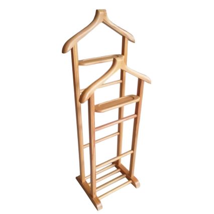 Cabideiro de pé BIBI 33x120x46 cm castanho