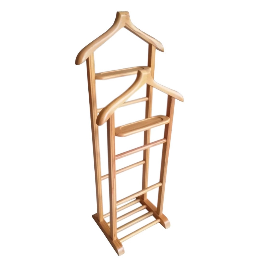 Cabideiro de pé BIBI 33x120x46 cm castanho