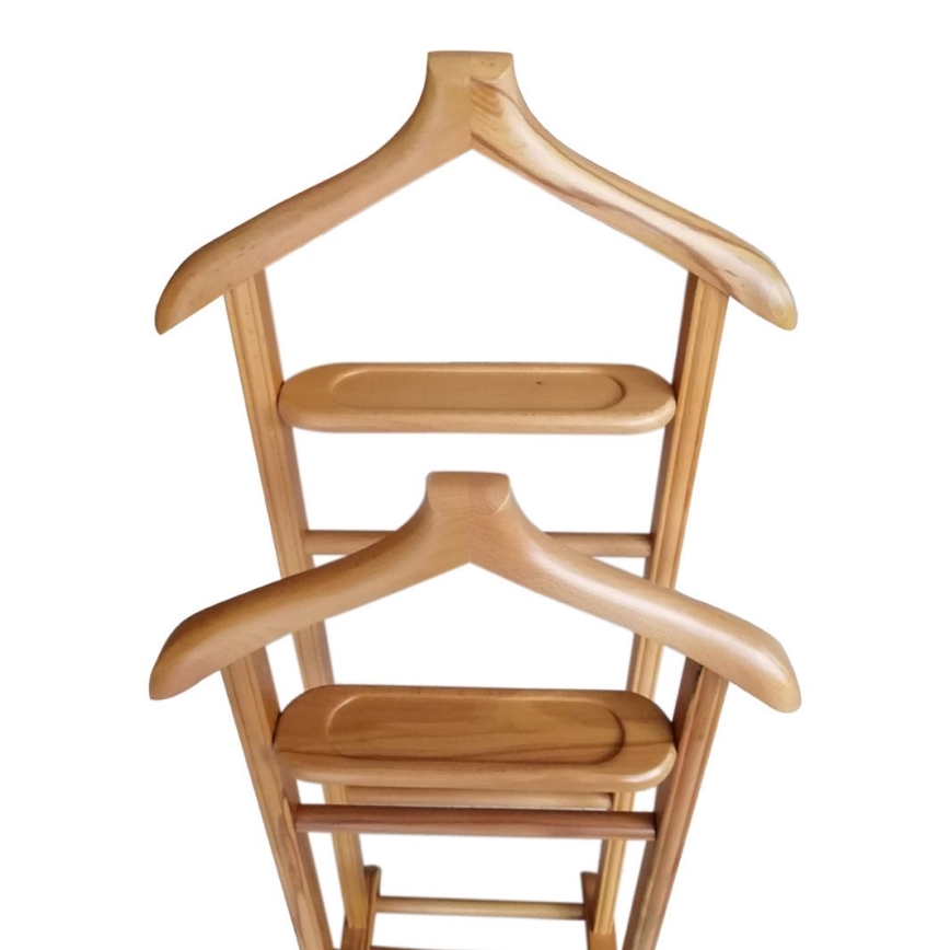 Cabideiro de pé BIBI 33x120x46 cm castanho