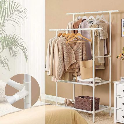 Cabideiro de pé LINEA branco