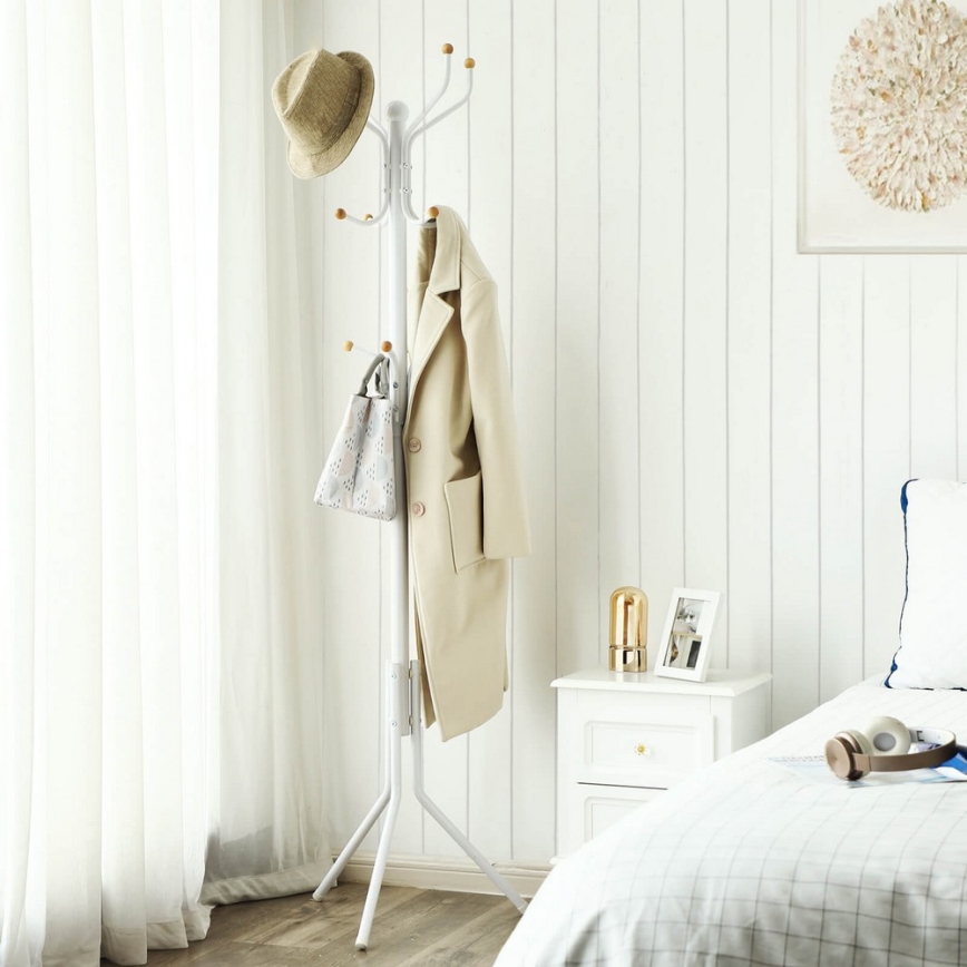 Cabideiro de pé LINEA branco