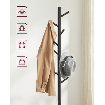 Cabideiro de pé LINEA preto