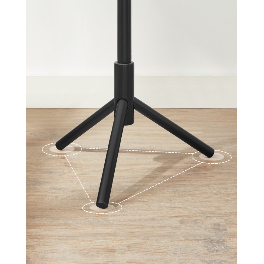 Cabideiro de pé LINEA preto