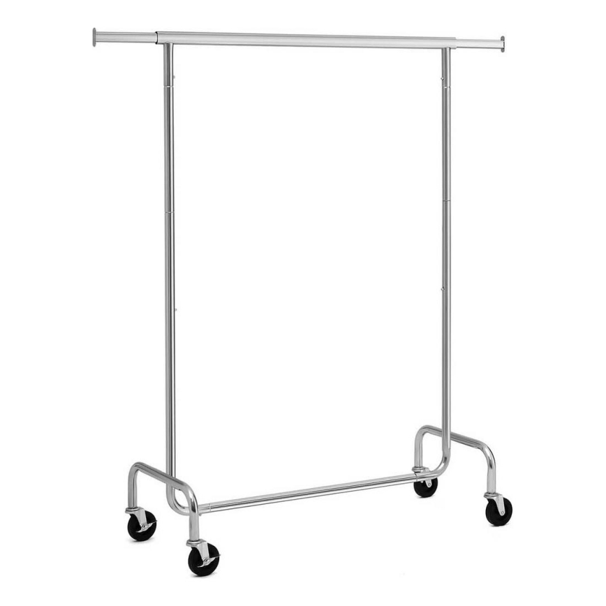 Cabideiro de pé móvel JEAN prateado