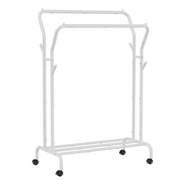 Cabideiro de pé móvel LINEA branco