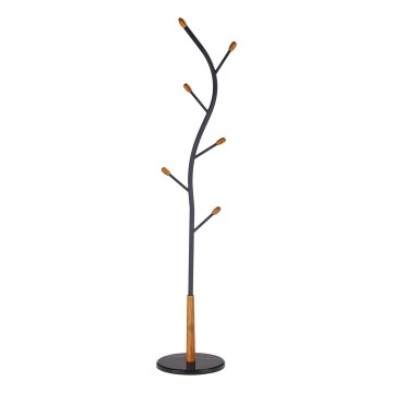 Cabideiro de pé STILE 186x38 cm preto