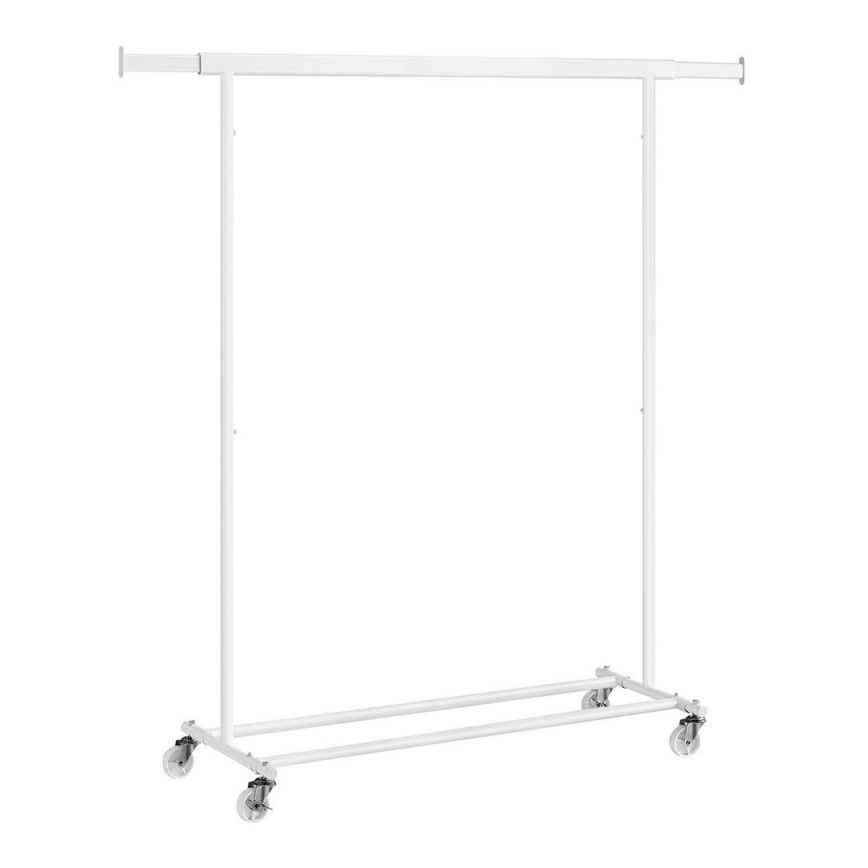 Cabideiro móvel de pé LINEA, branco