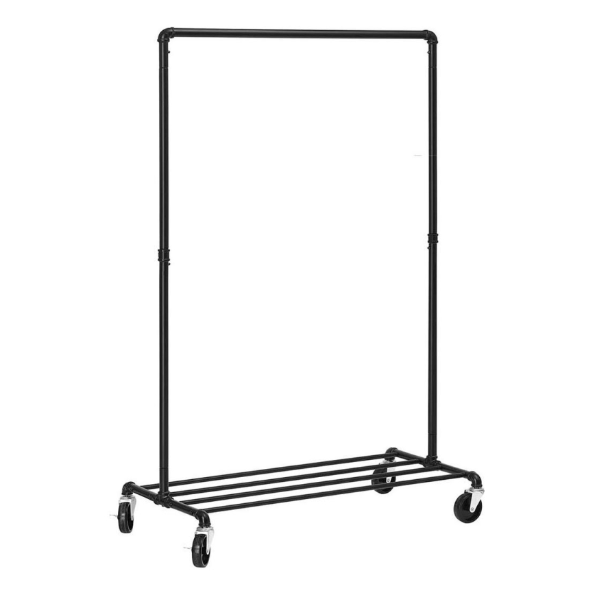 Cabideiro móvel LINEA preto