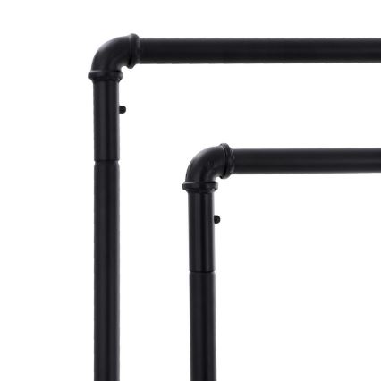 Cabideiro móvel LINEA preto