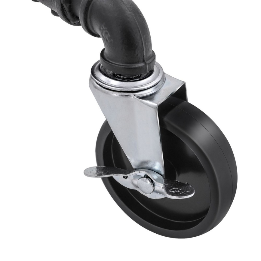 Cabideiro móvel LINEA preto