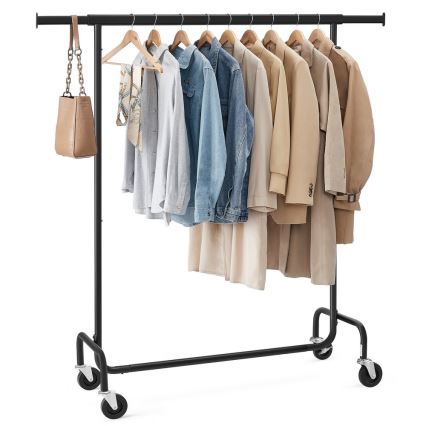 Cabideiro móvel LINEA preto