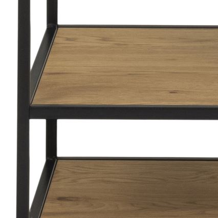 Cabideiro SARON carvalho/preto