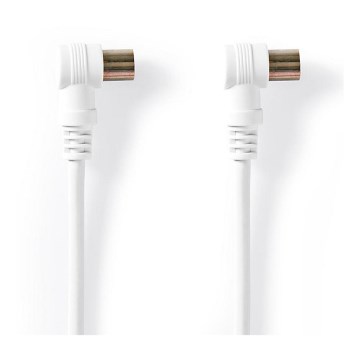 Cabo coaxial Conectores angulares IEC 90 dB 3 m