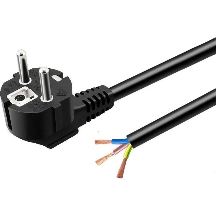 Cabo de alimentação 3 m 230 V preto