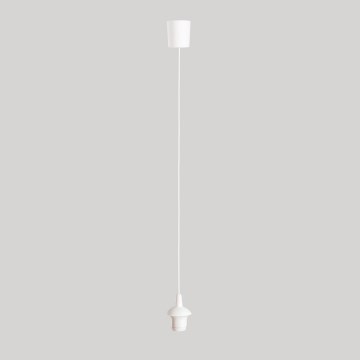 Cabo de alimentação EDI 1xE27/60W/230V 90 cm branco