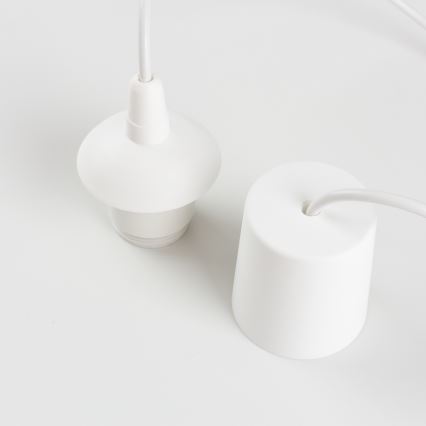 Cabo de alimentação EDI 1xE27/60W/230V 90 cm branco