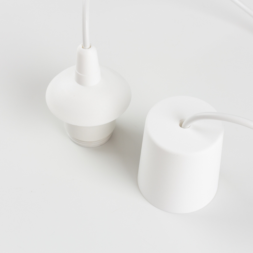 Cabo de alimentação EDI 1xE27/60W/230V 90 cm branco