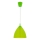 Cabo de alimentação EDI 1xE27/60W/230V 90 cm verde