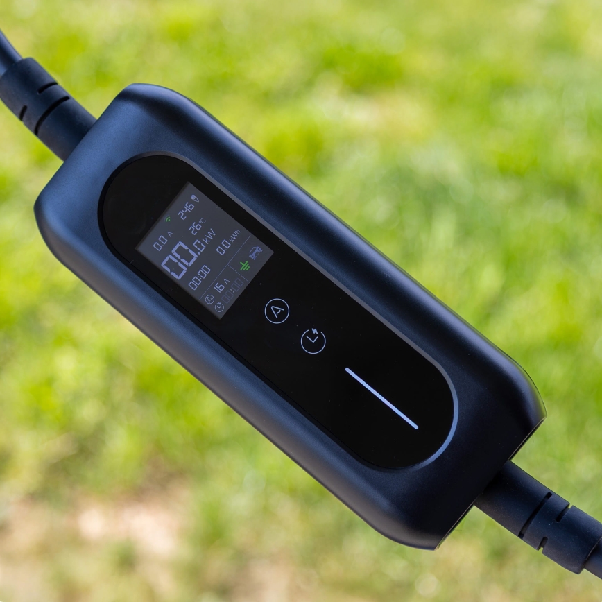 Cabo de carregamento para carros elétricos tipo 2 5 m 11kW 16A IP54 Tuya