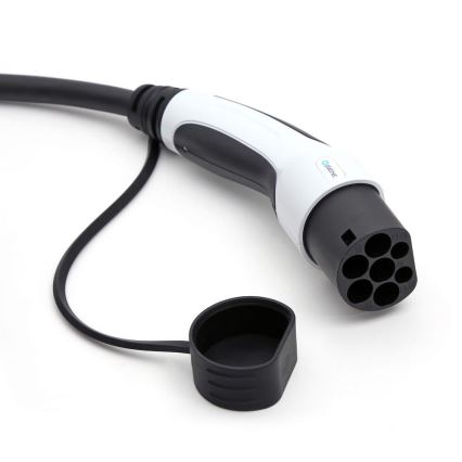 Cabo de carregamento para carros elétricos tipo 2 5m 11kW 16A IP54