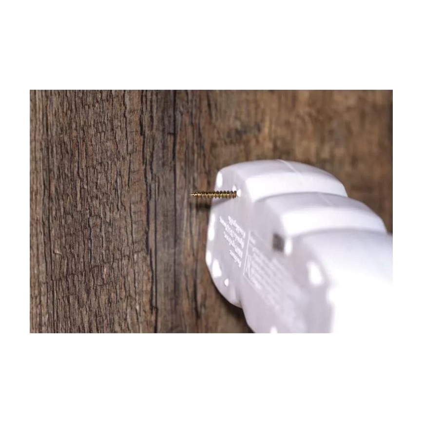 Extensão com interruptor 4 tomadas 10m branco