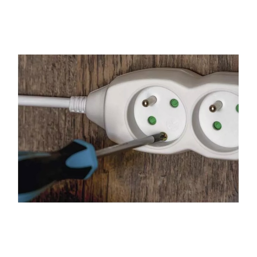 Extensão de cabo 5Z 10m branco