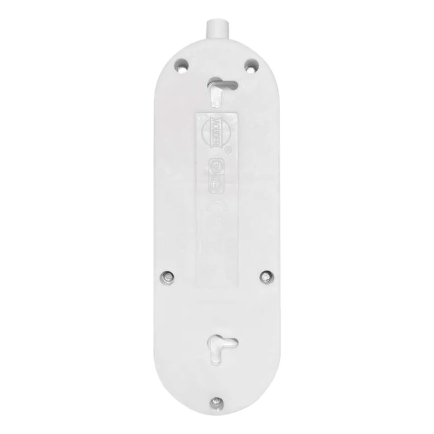 Cabo de extensão com 2 tomadas, 2x USB-A e USB-C, 1,4 m