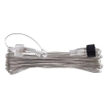 Cabo de extensão para cordões de iluminação interligáveis, transparente, 10 m, IP44