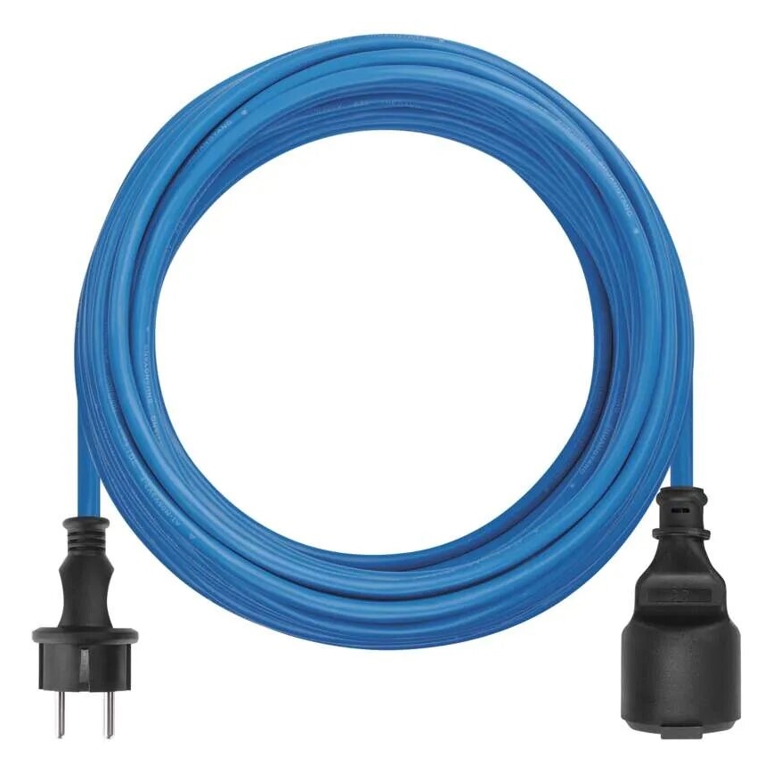 Cabo de extensão RESISTENTE AO TEMPO 1 tomada 10m IP44