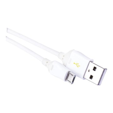 Cabo USB USB 2.0 A konektor/USB B micro konektor branco
