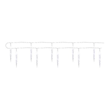 Cadeia de luzes de Natal LED 10xLED/2xAA 1,65m