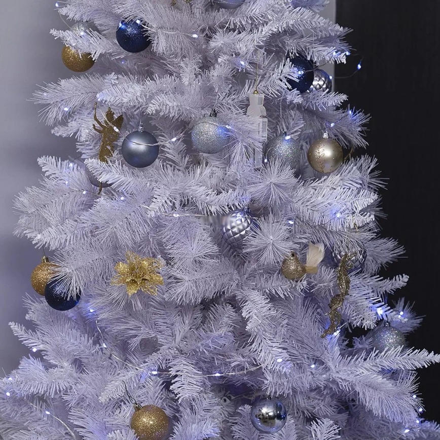 Cadeia de luzes de Natal LED RGB regulável, 100 LEDs / 29 funções, 10,4 m