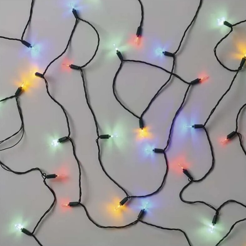 Cadeia de luzes LED exterior para Natal 150xLED/27,35m IP44 multicolor