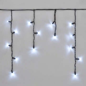 Cadeia de luzes LED para exterior 50xLED/3x0,4m IP44 branco frio