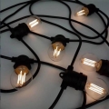Cadeia decorativa exterior MIMOSA 20xE27/1,3W/230V IP44 20m